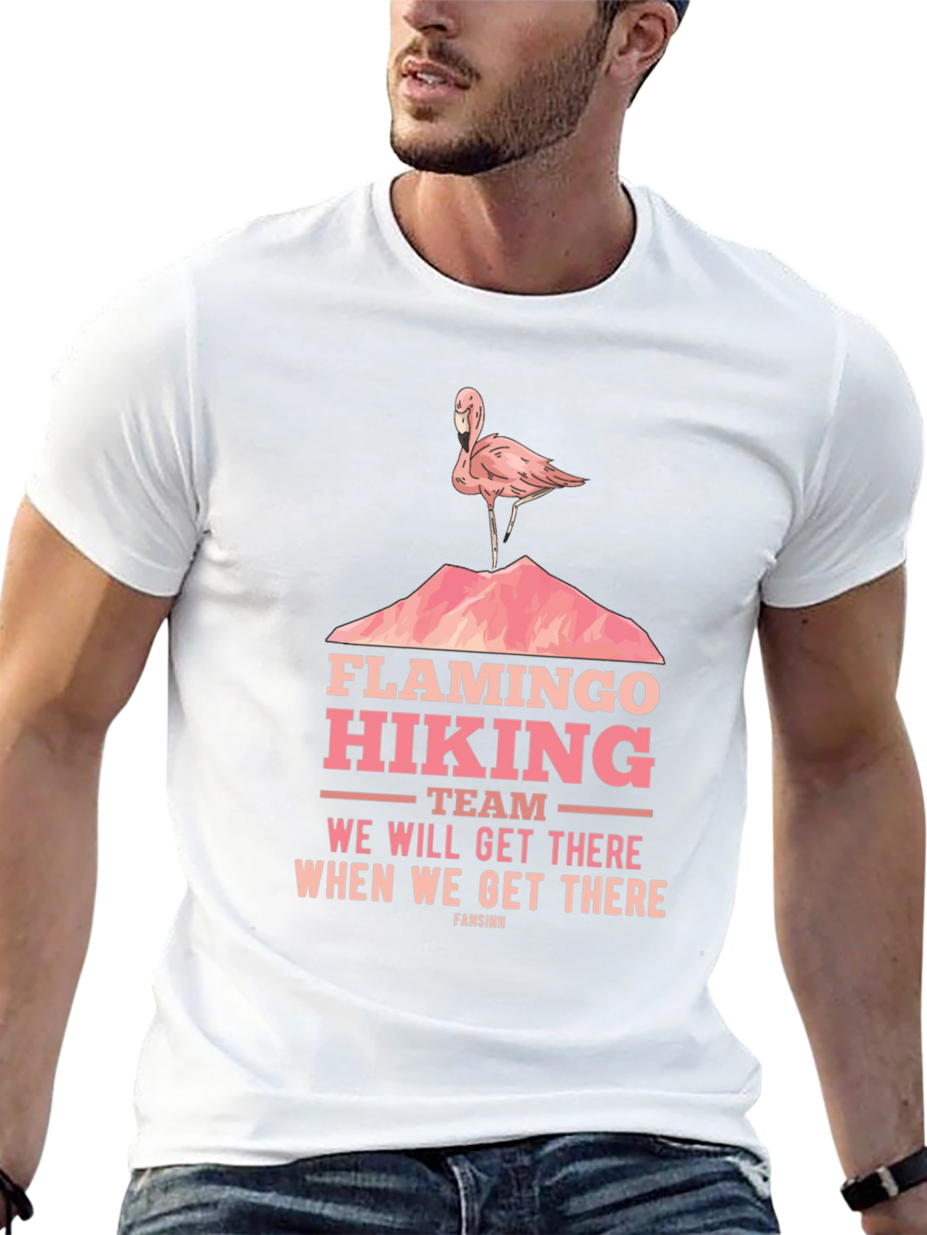 Flamingo Hiking Team T-Shirt