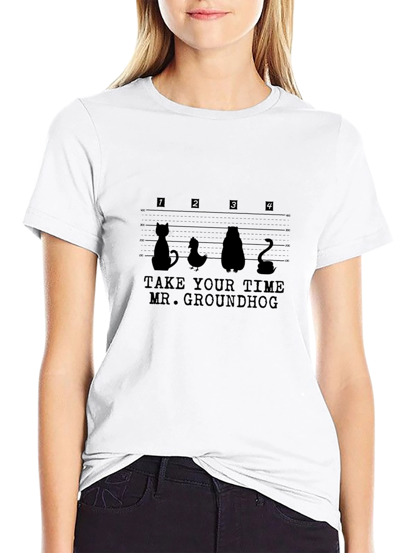 Take Your Time Mr. Groundhog T-Shirt