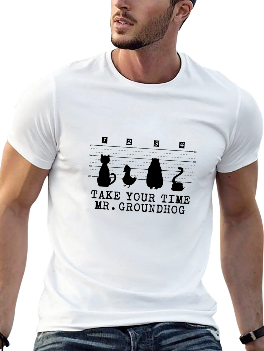 Take Your Time Mr. Groundhog T-Shirt