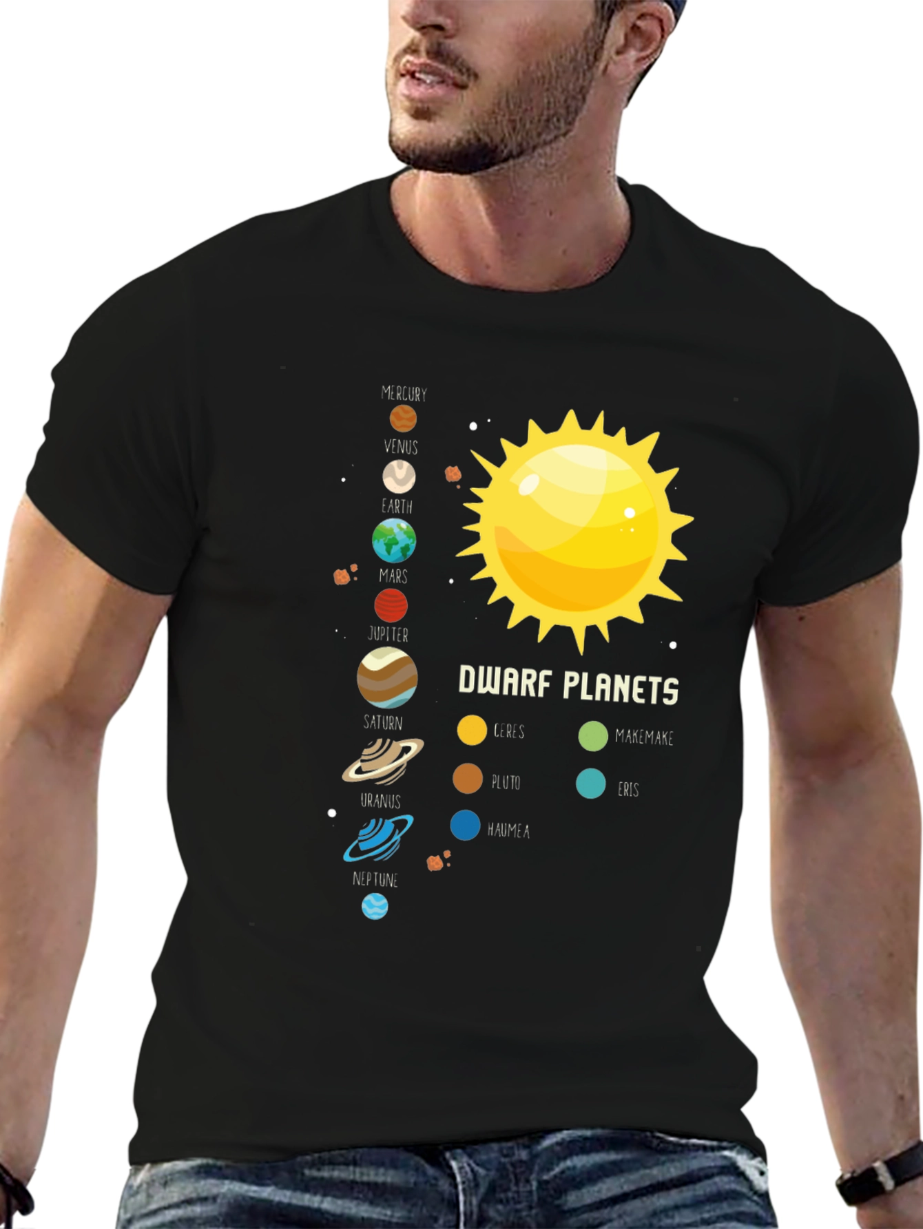 Solar System Planets T-Shirt - Astronomy Space Tee