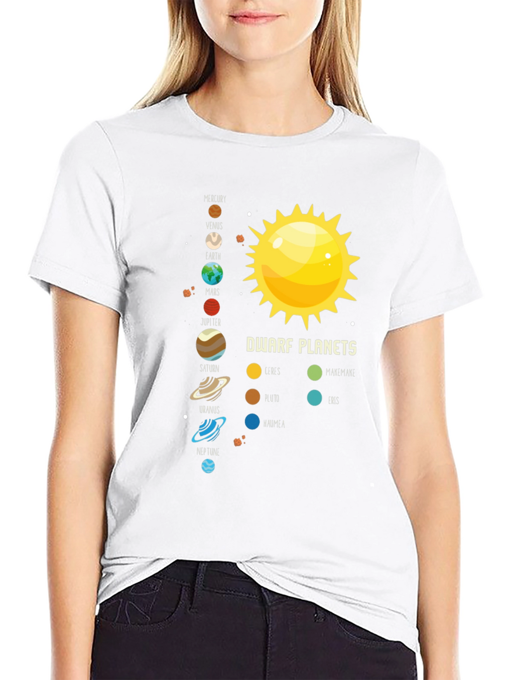 Solar System Planets T-Shirt - Astronomy Space Tee