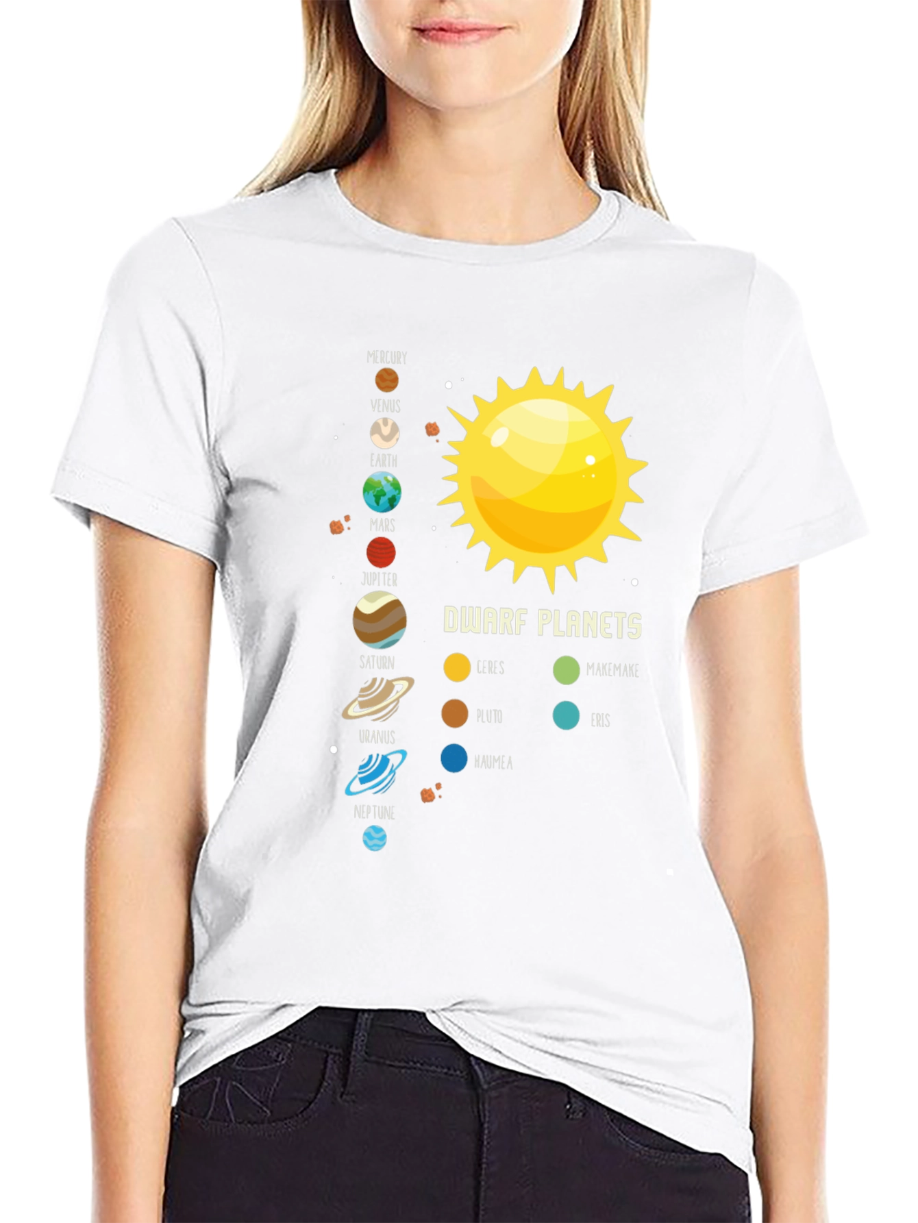Solar System Planets T-Shirt - Astronomy Space Tee
