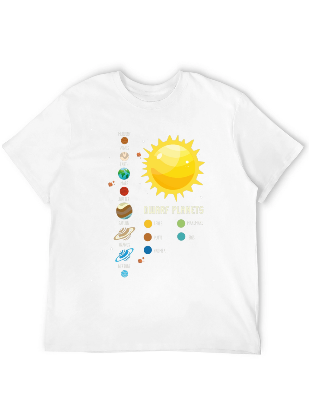 Solar System Planets T-Shirt - Astronomy Space Tee