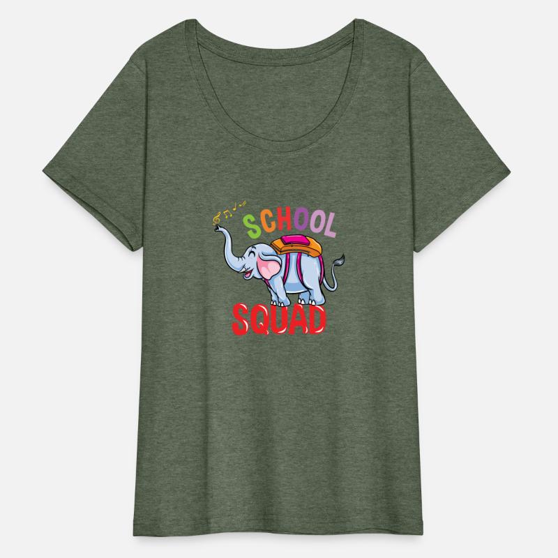 Back To School Elephant School Squad