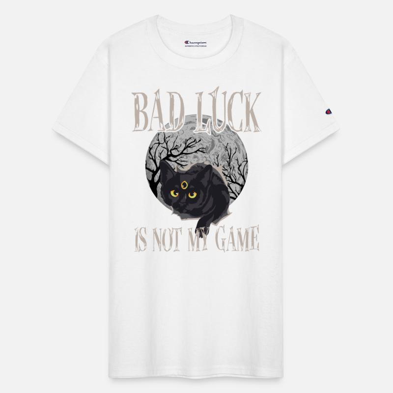 Bad Luck Is Not My Game Goth Black Cat Gothic