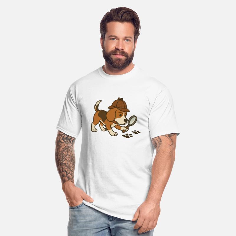 Bark Holmes Beagle Detective Funny Dog Design