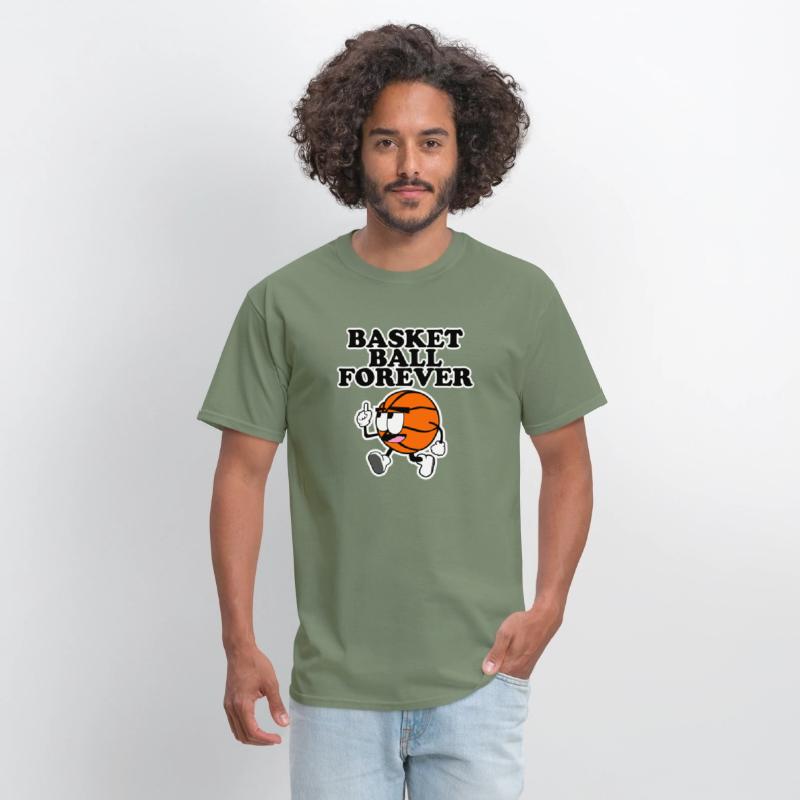 Basket Ball Forever Graphic Tees