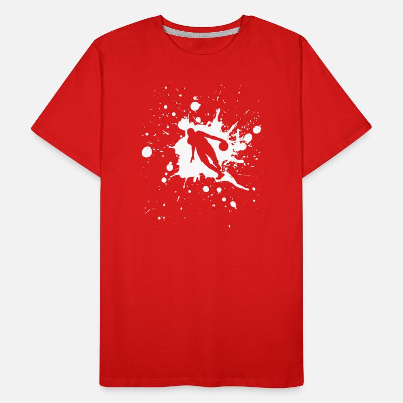 Basketball Dribble Man White