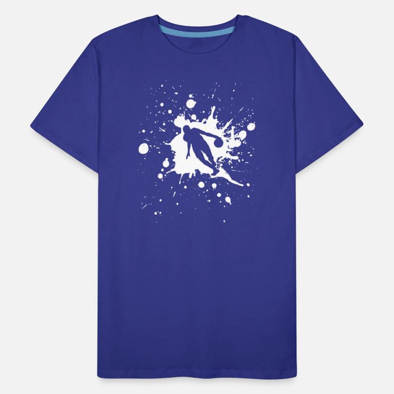 Basketball Dribble Man White