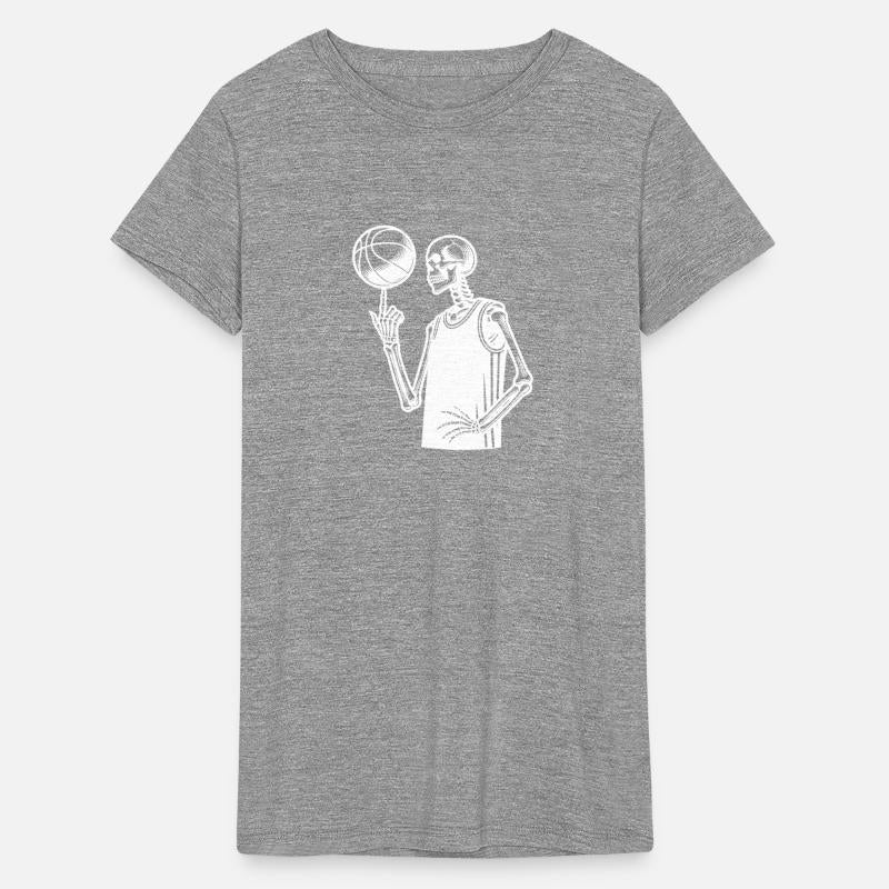 Basketball Playing Skeleton Halloween Style