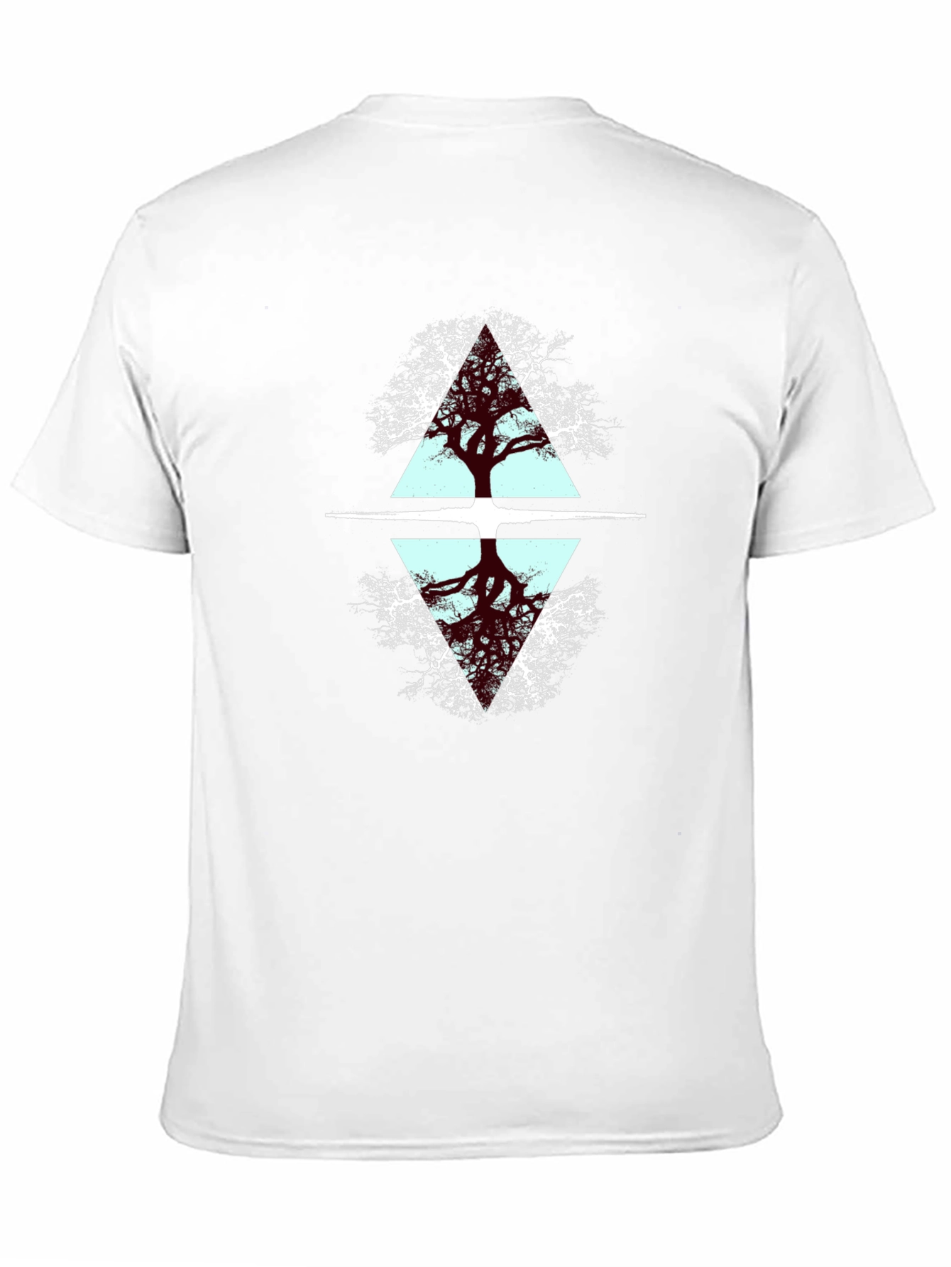 Geometric Tree Graphic Tee