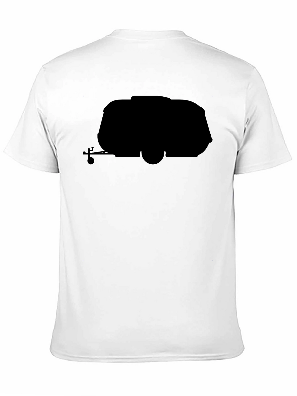Retro Camper Black T-Shirt - Travel in Style