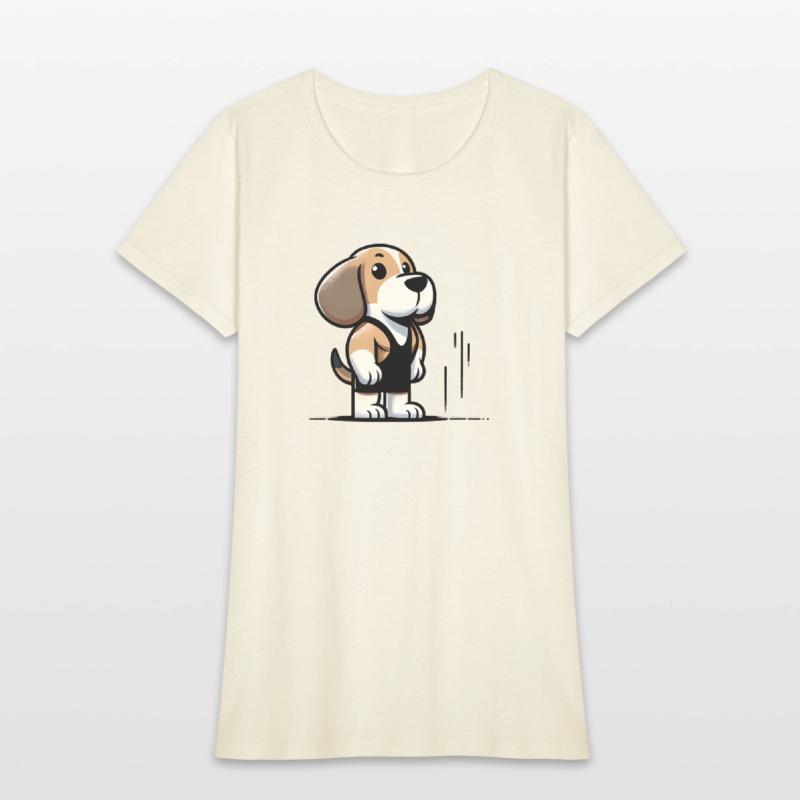 Beagle Buff: Hitting the Gym in Style