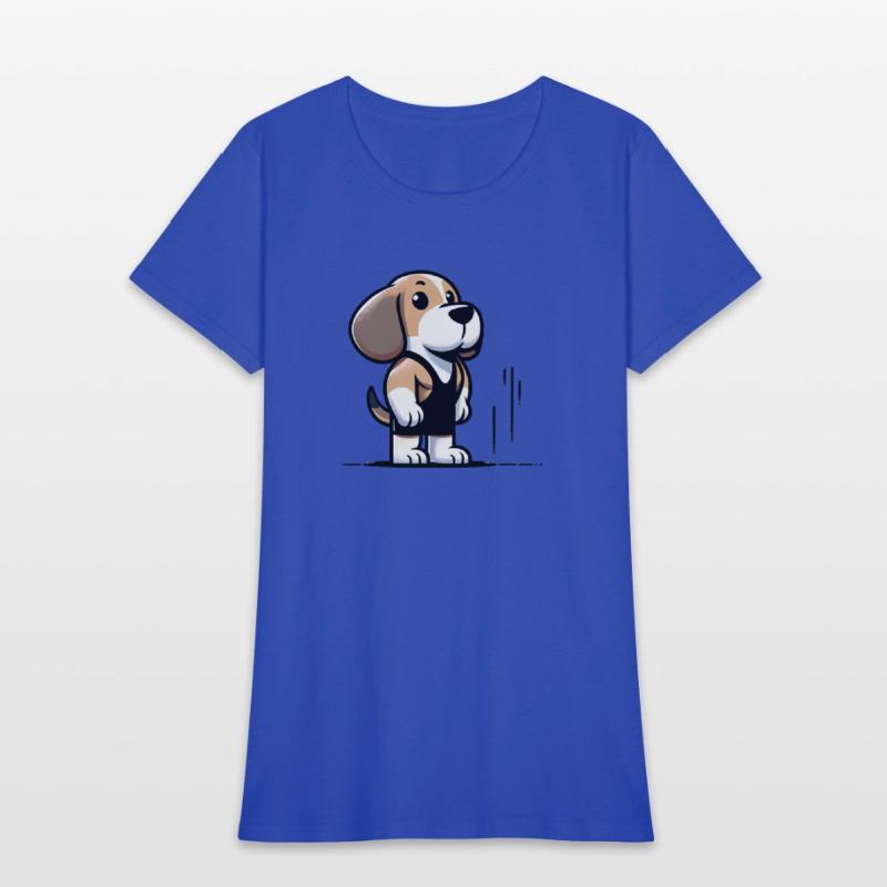 Beagle Buff: Hitting the Gym in Style
