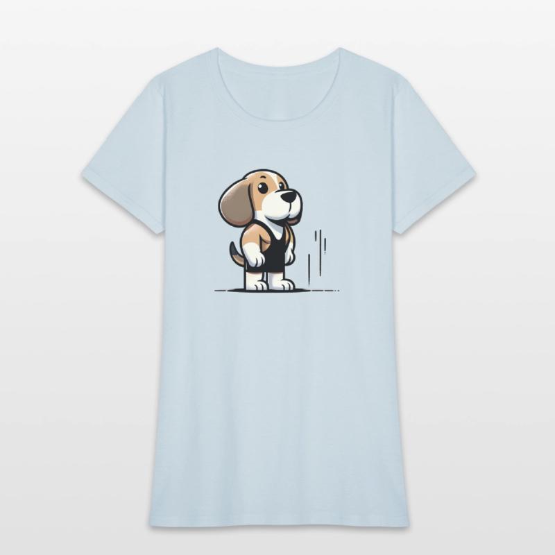 Beagle Buff: Hitting the Gym in Style
