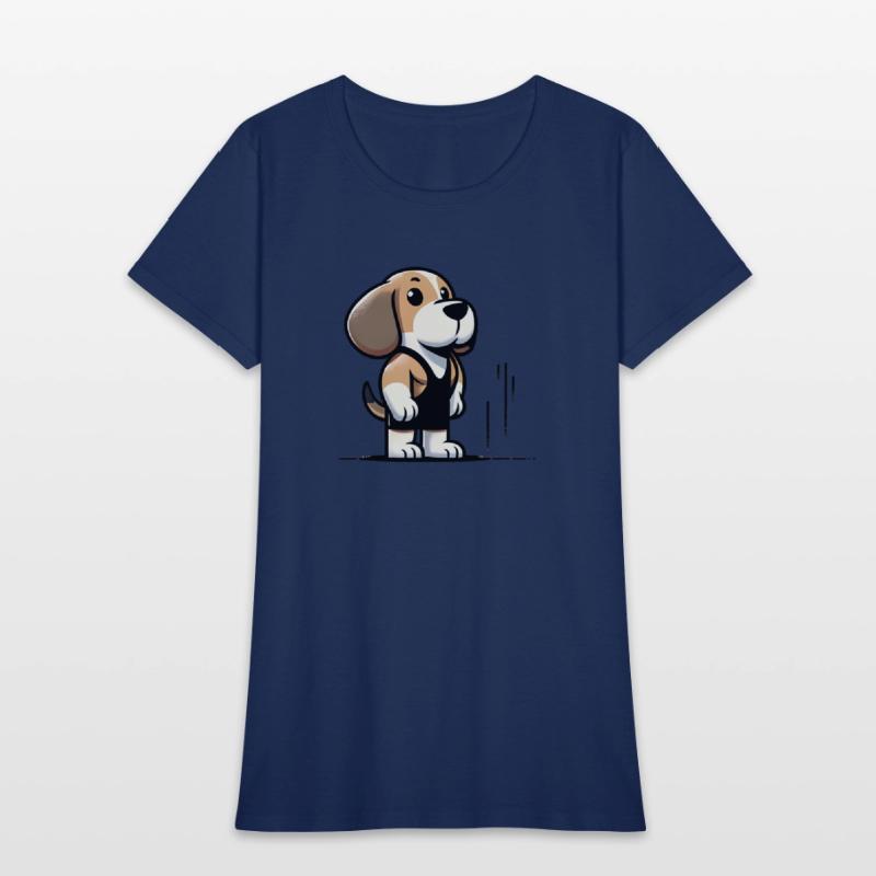 Beagle Buff: Hitting the Gym in Style