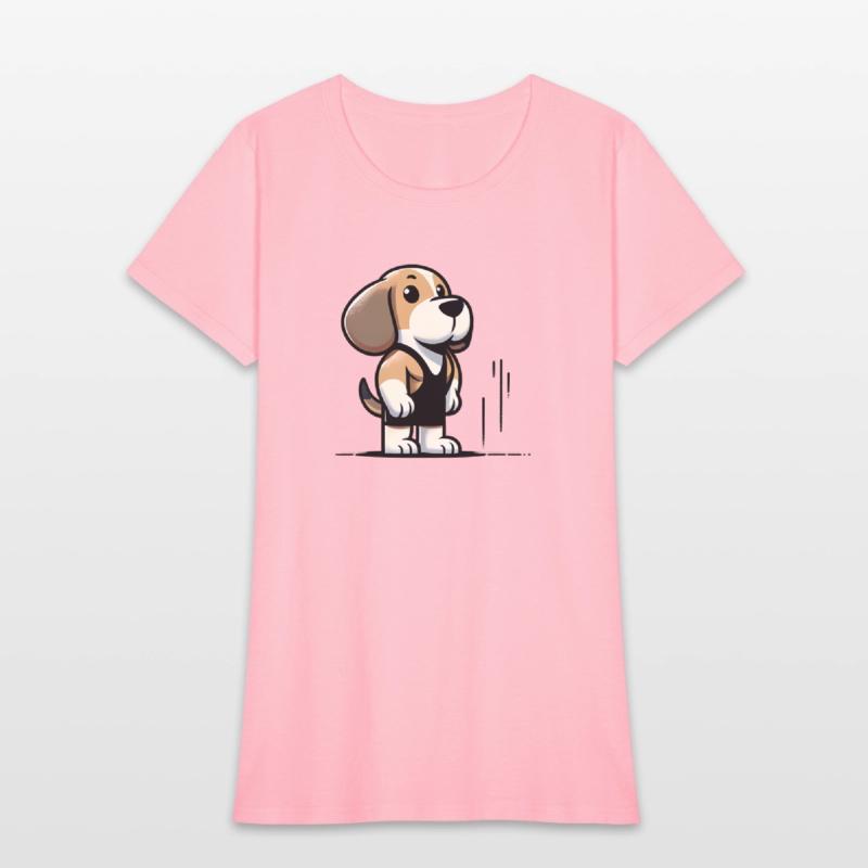 Beagle Buff: Hitting the Gym in Style
