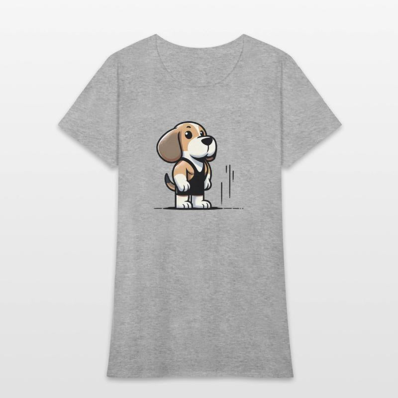 Beagle Buff: Hitting the Gym in Style