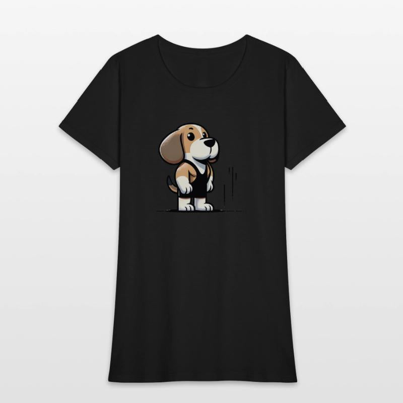 Beagle Buff: Hitting the Gym in Style