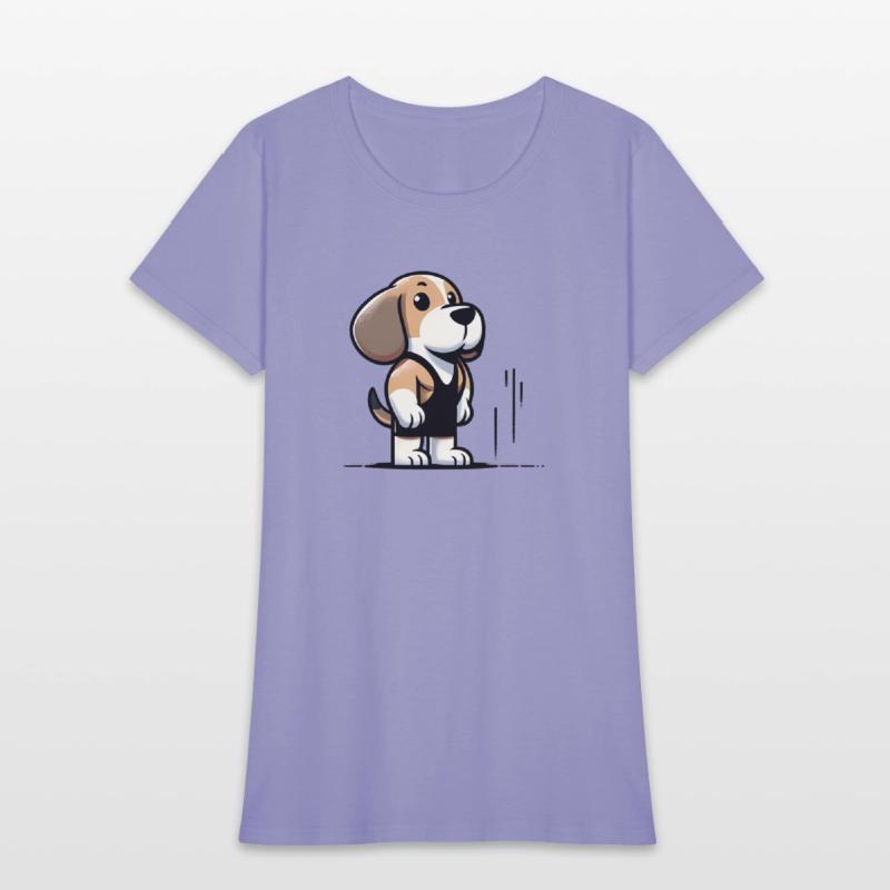 Beagle Buff: Hitting the Gym in Style