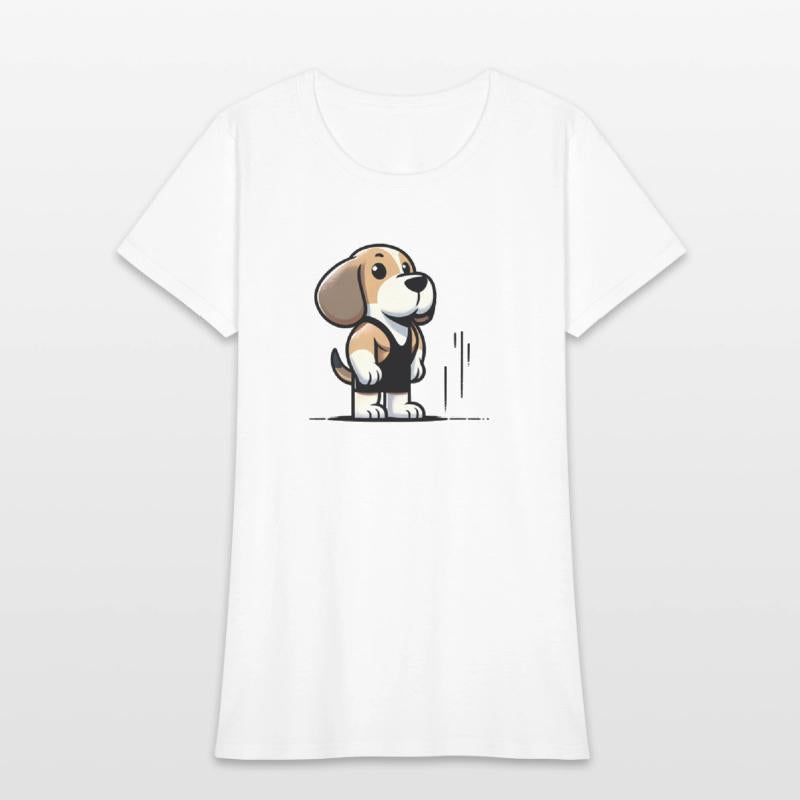 Beagle Buff: Hitting the Gym in Style