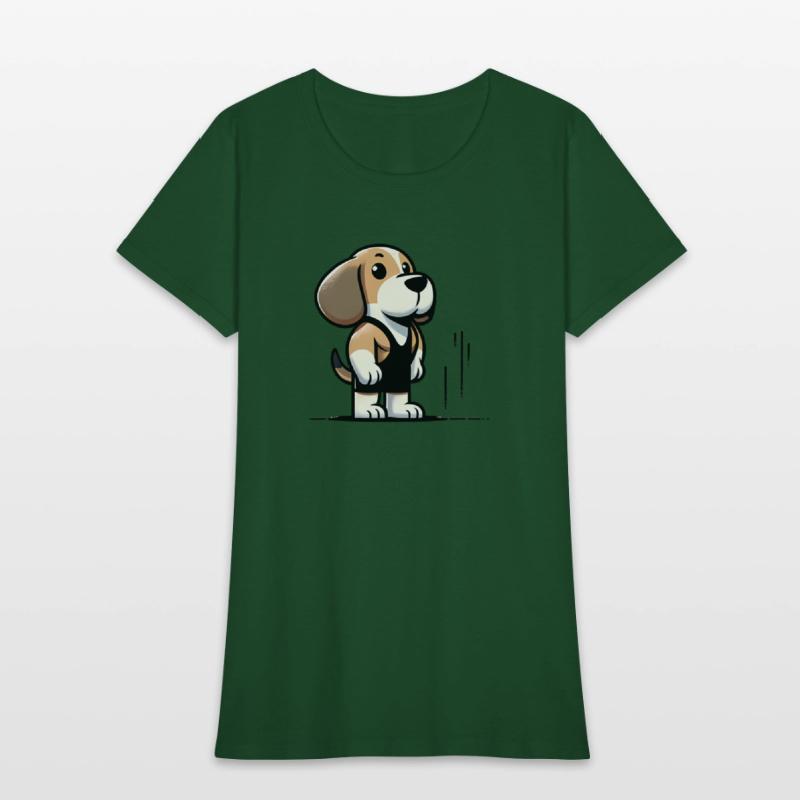 Beagle Buff: Hitting the Gym in Style