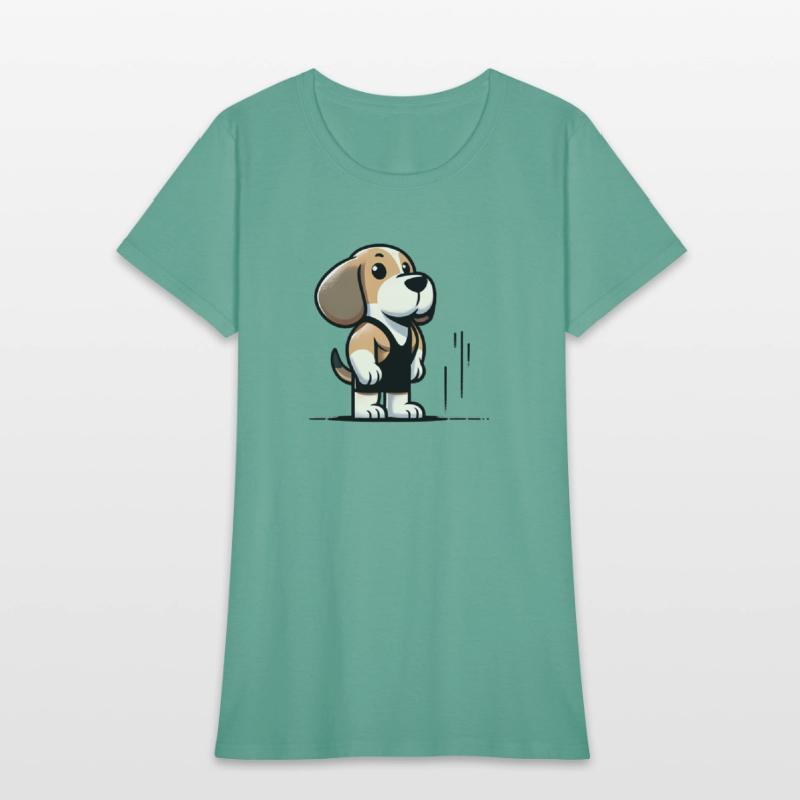 Beagle Buff: Hitting the Gym in Style
