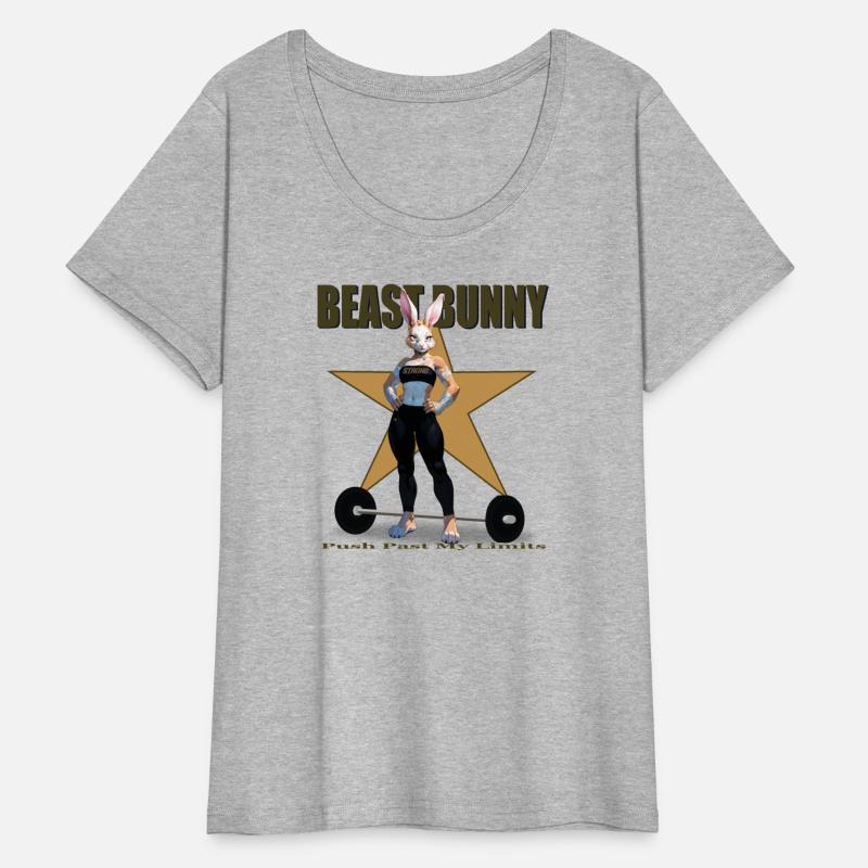 Beast Bunny Gym Star Push pass design 1