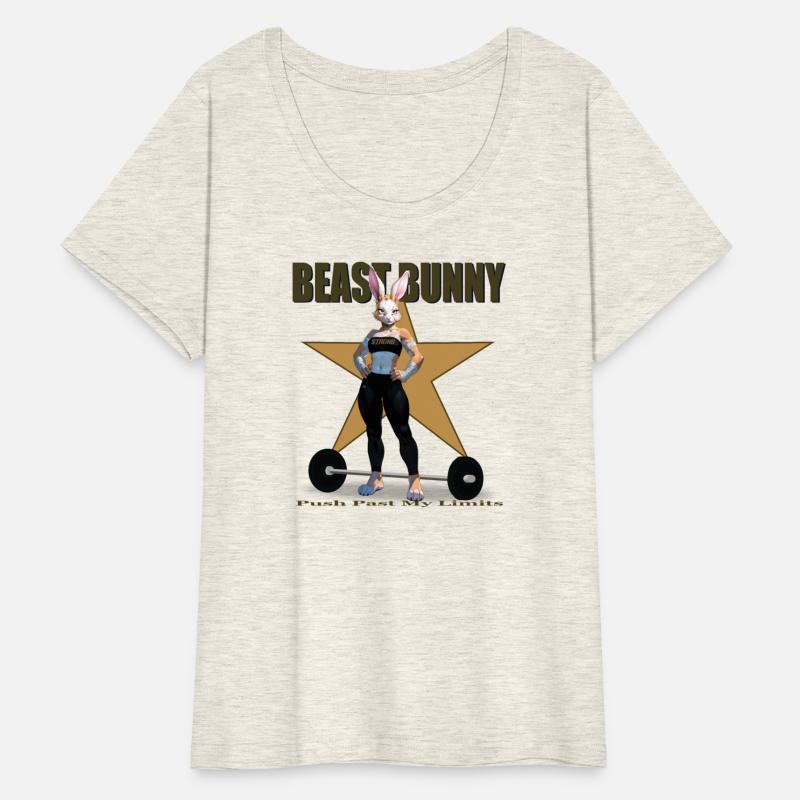 Beast Bunny Gym Star Push pass design 1