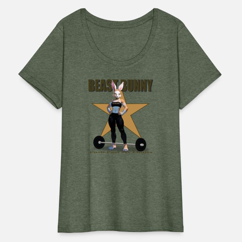 Beast Bunny Gym Star Push pass design 1