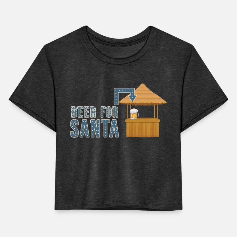 Beer For Santa Christmas In July Surfing Xmas Birt