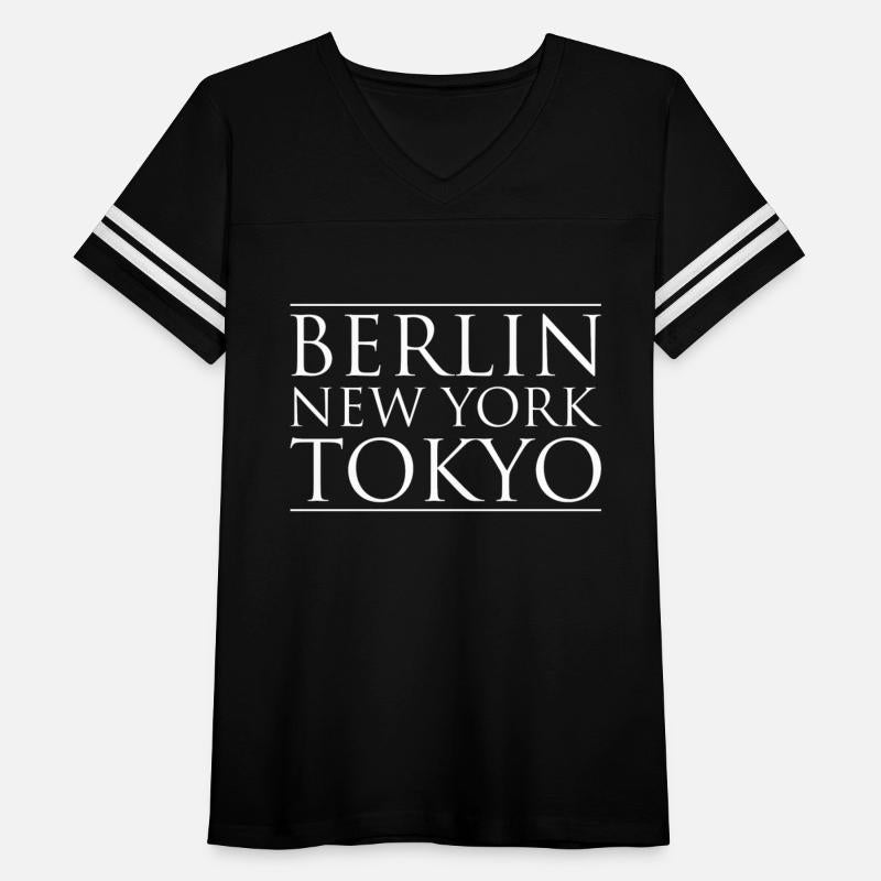 Berlin New York Tokyo white