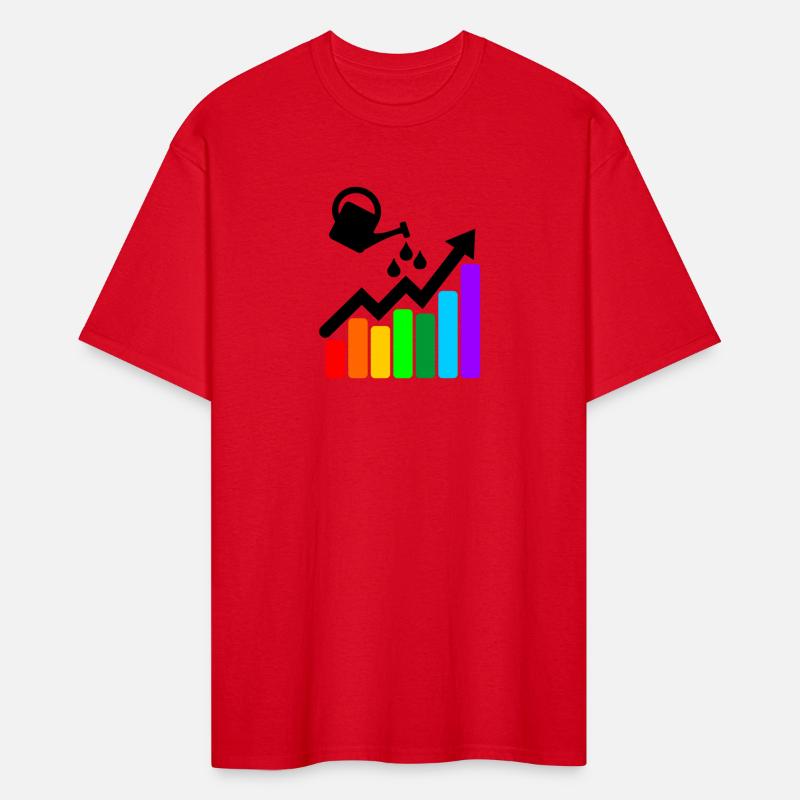 Better results colored graph and watering can