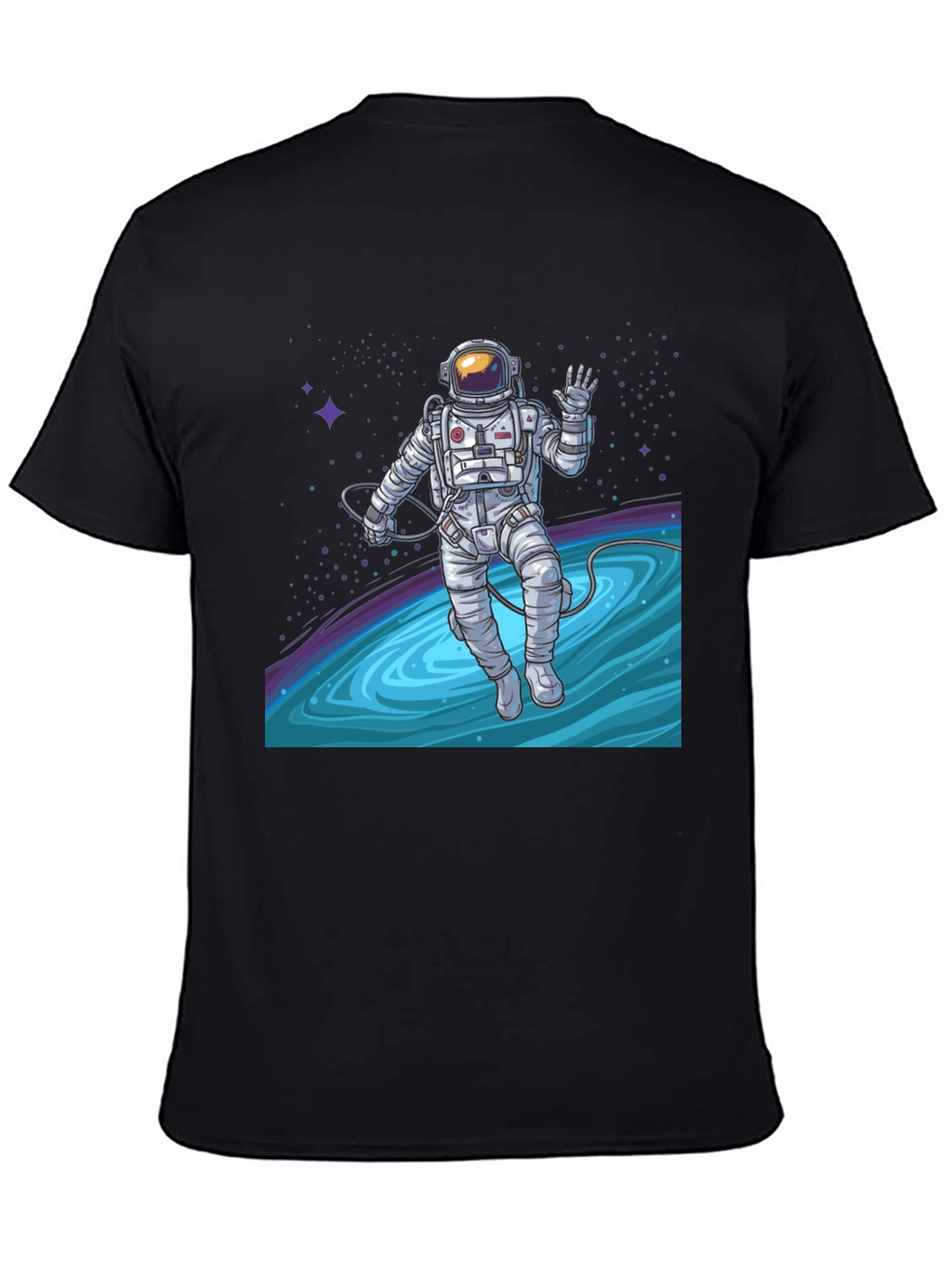 Astronaut Galaxy Graphic Tee - Explore in Style!