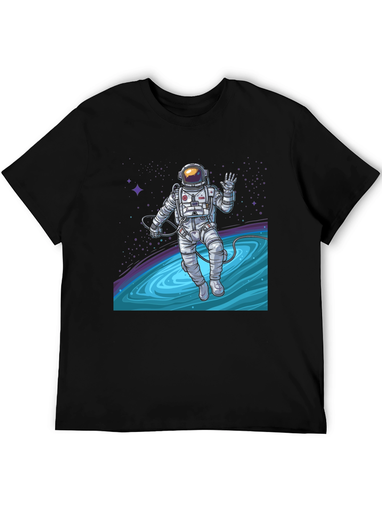 Astronaut Galaxy Graphic Tee - Explore in Style!