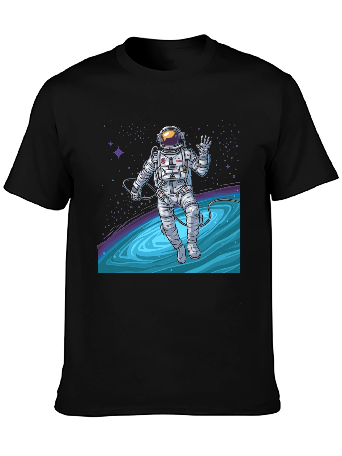 Astronaut Galaxy Graphic Tee - Explore in Style!