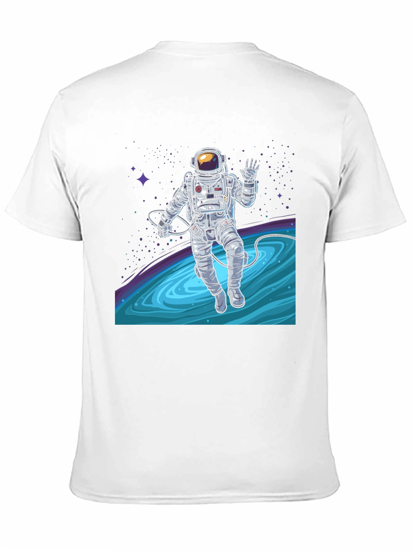 Astronaut Galaxy Graphic Tee - Explore in Style!