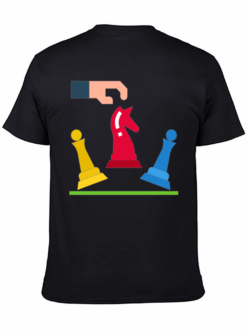 Chess Move Graphic Tee - Strategic Style