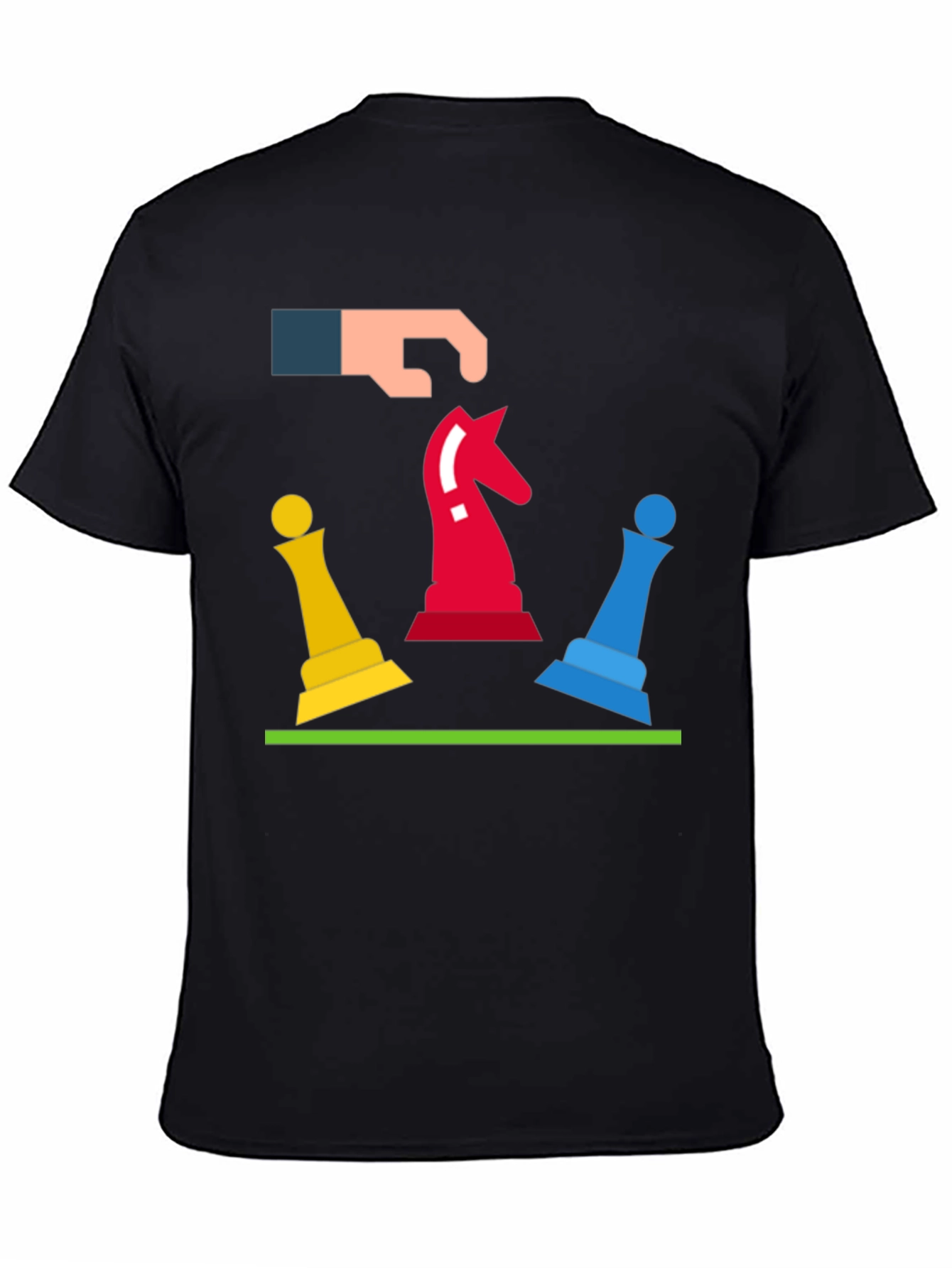 Chess Move Graphic Tee - Strategic Style
