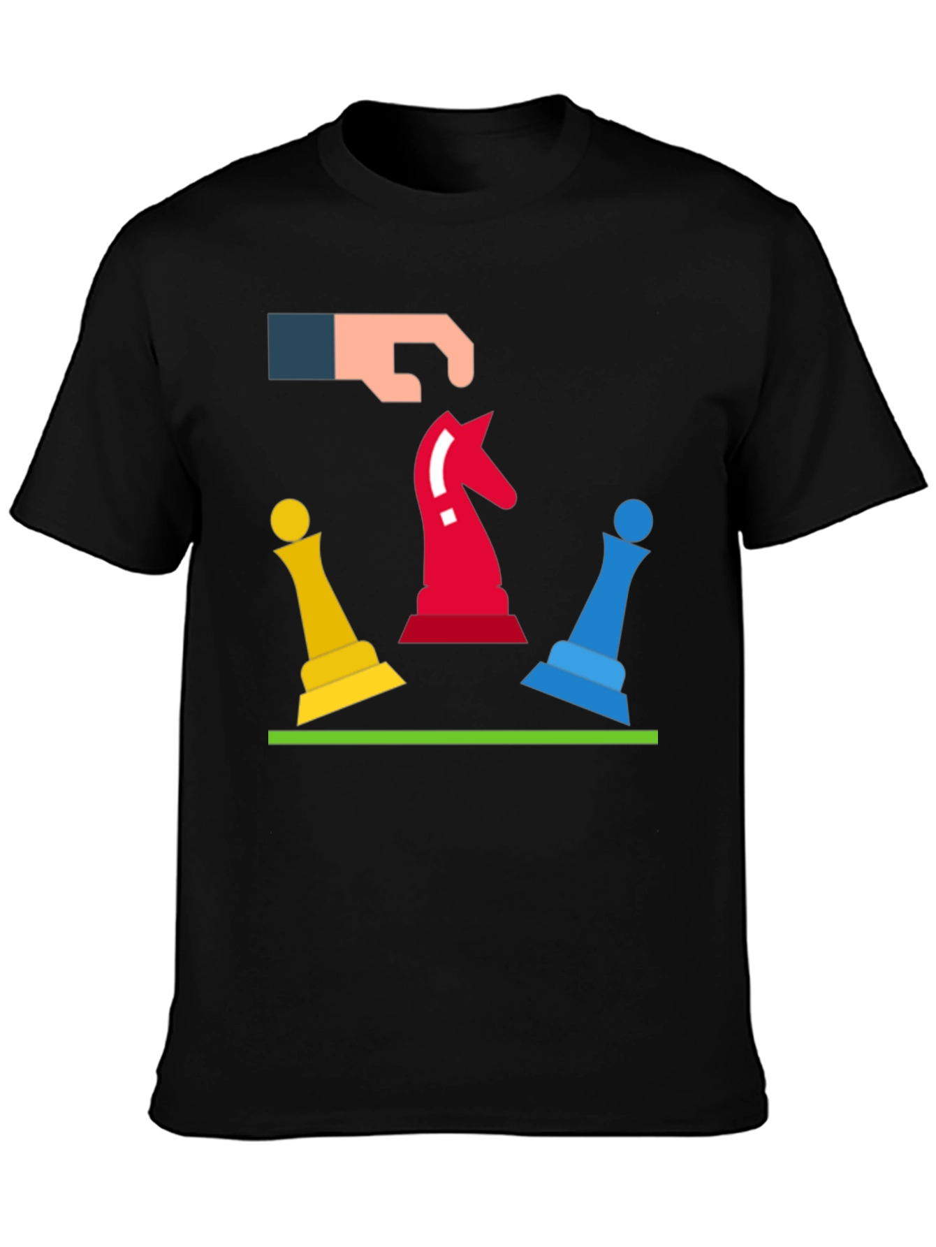 Chess Move Graphic Tee - Strategic Style