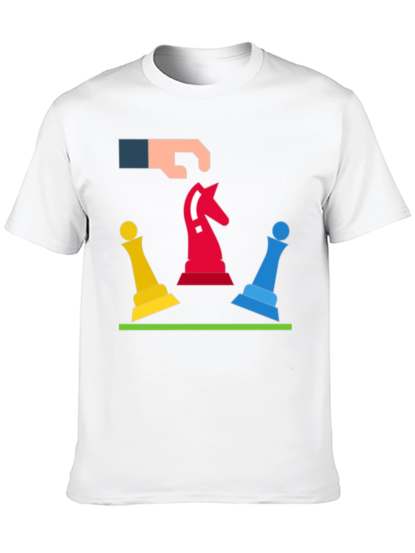 Chess Move Graphic Tee - Strategic Style