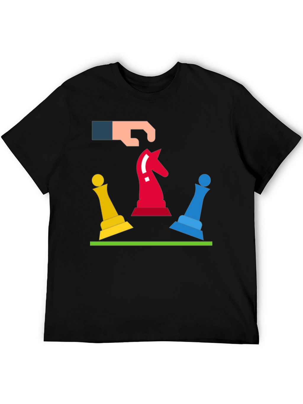 Chess Move Graphic Tee - Strategic Style
