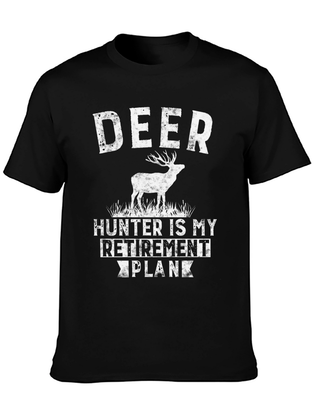 Deer Hunter Retirement Plan Graphic T-Shirt