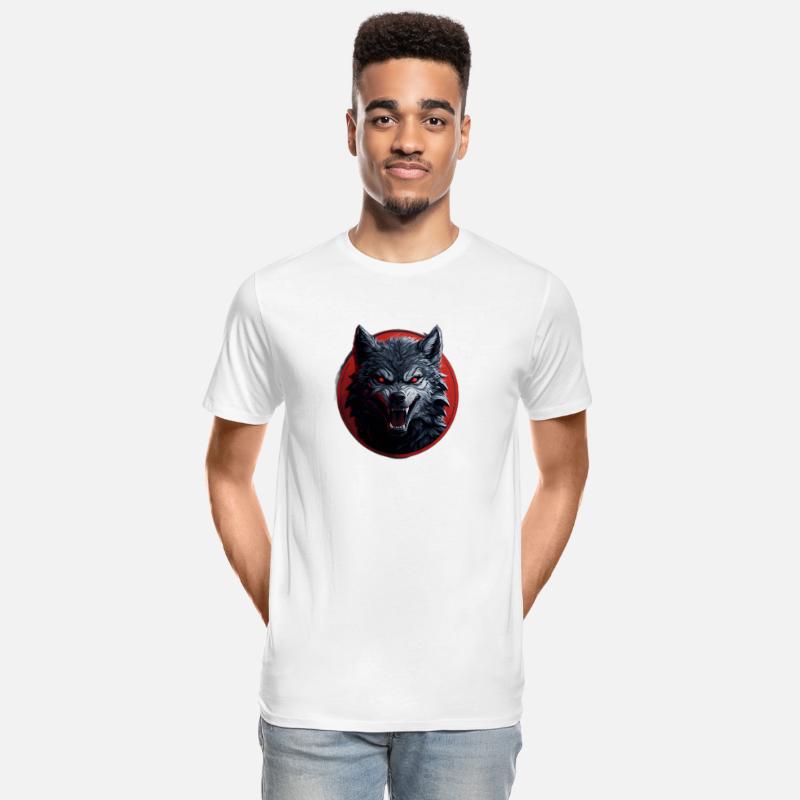 Big head angry dark gray