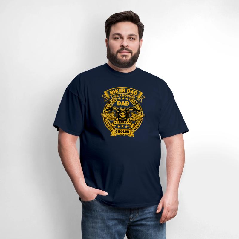 Biker dad like a normal dad only cooler