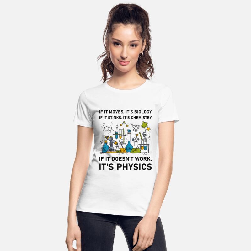 Biology or Chemistry. doesn't work it's Physics