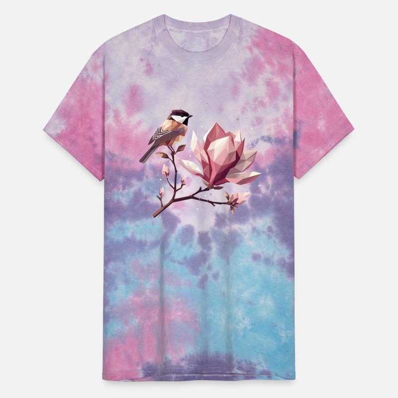 Bird on a Magnolia Branch – Harmonious Composition