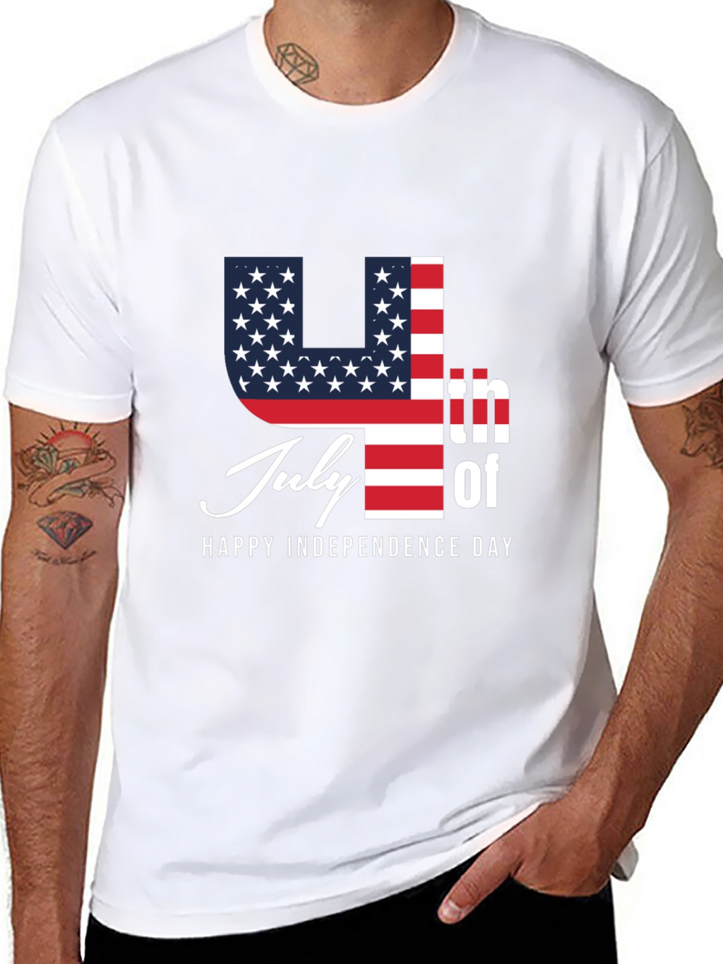Patriotic 4th of July Independence Day T-Shirt