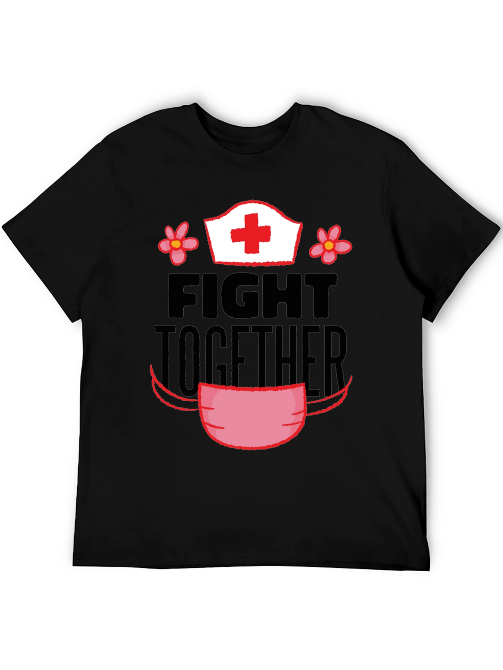 Fight Together Nurse Graphic Tee