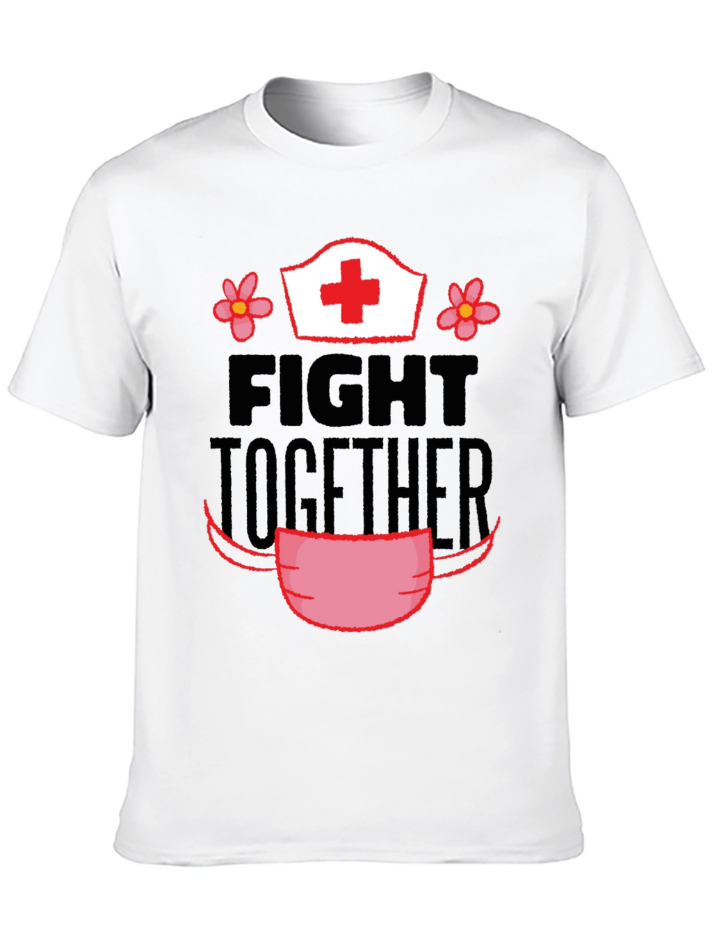 Fight Together Nurse Graphic Tee